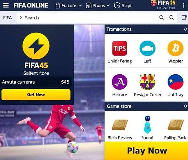 FIFA Online 4 F2P strategy India FIFA Online 4 currency management guide for Indian players showing in-game store