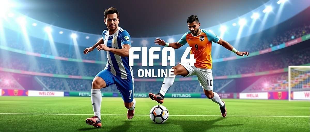 FIFA Online 4 Indian Super League action FIFA Online 4 Indian version showing Indian Super League match between two popular Indian clubs